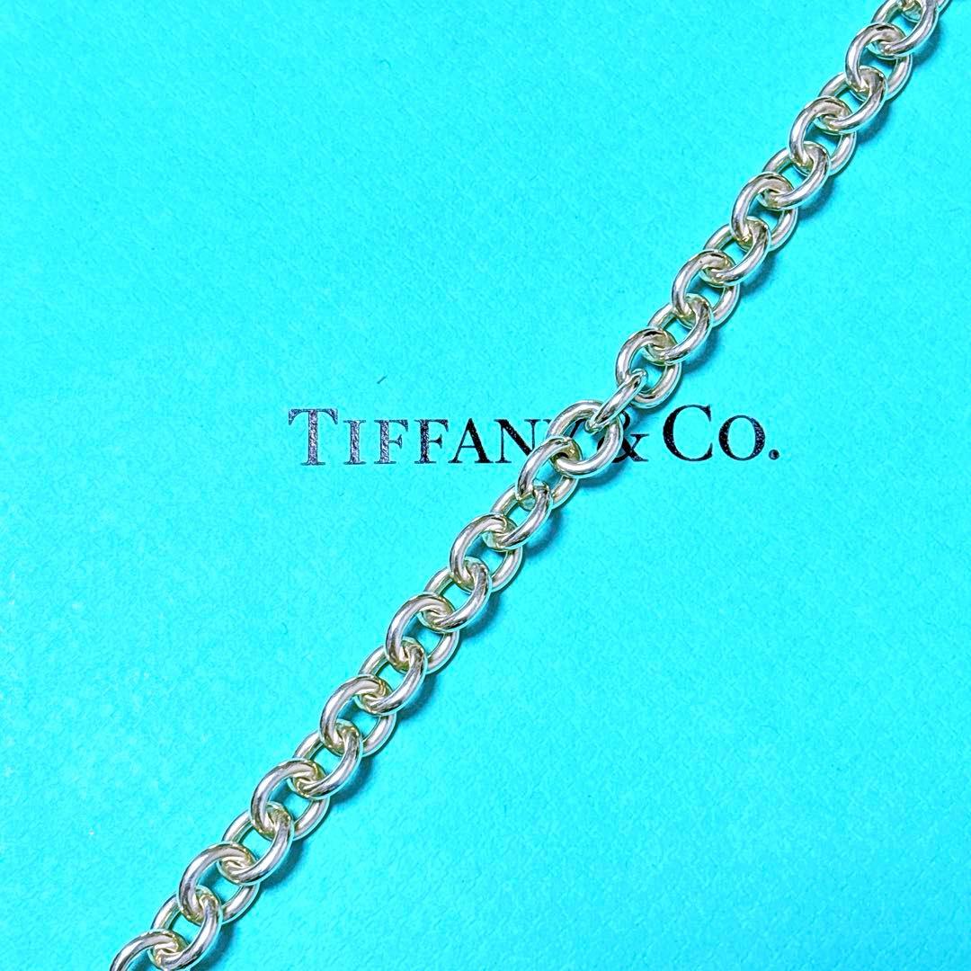 【美品】19.5cm ティファニー サークル トグル ブレスレット SV925