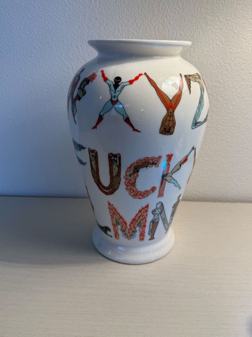 2018SS Supreme Alphabet Vase ￼壺 花瓶 美品 - メルカリ