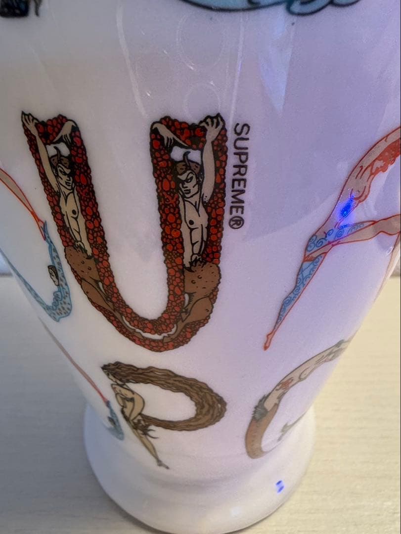 2018SS Supreme Alphabet Vase ￼壺 花瓶 美品 - メルカリ