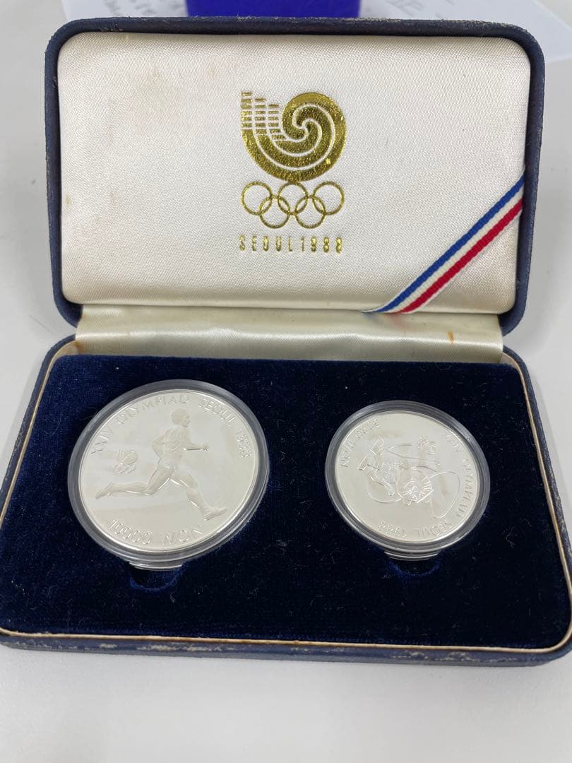 早い者勝ち1988年ソウルオリンピックメダルセット 2237 0.90 ソウル1988オリンピックメダル - デザイン、歴史、写真