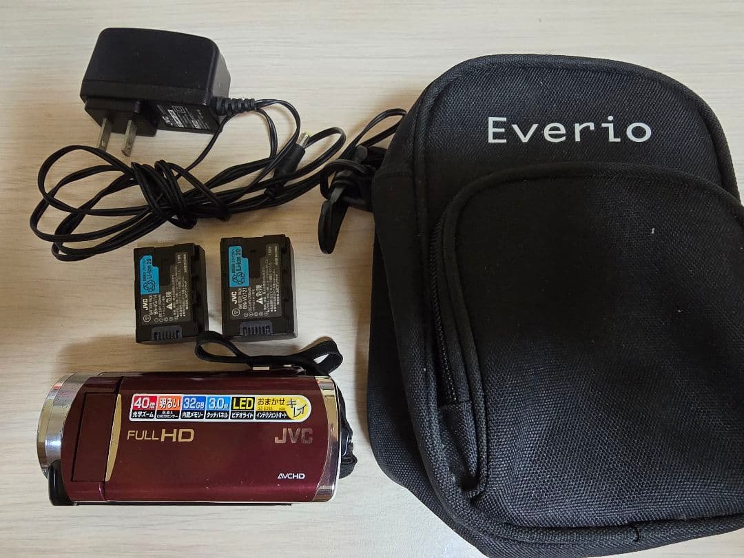 ☆美品・JVC Everio GZ-E265 大容量バッテリー付 - メルカリ