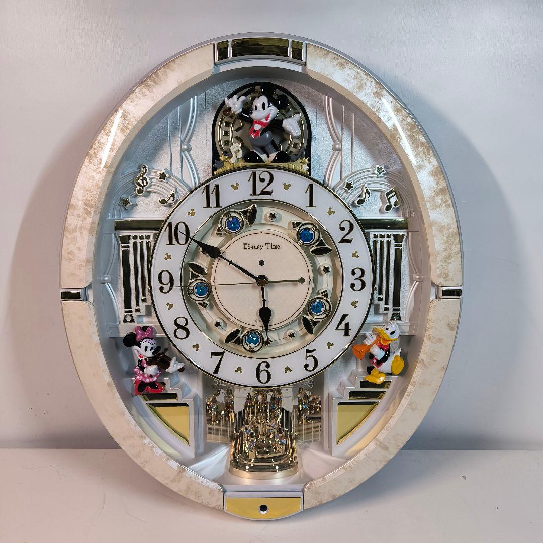 SEIKO 電波時計 ディズニー ミッキー＆フレンズ からくり時計 FW580W