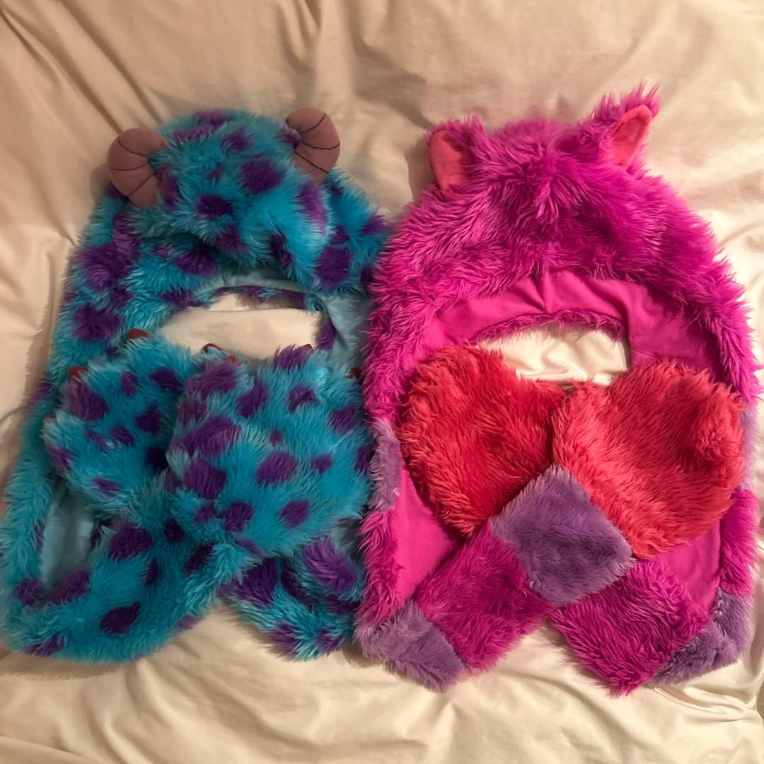 ディズニー Disney マフラーキャップ チシャ猫 サリー ファンキャップ