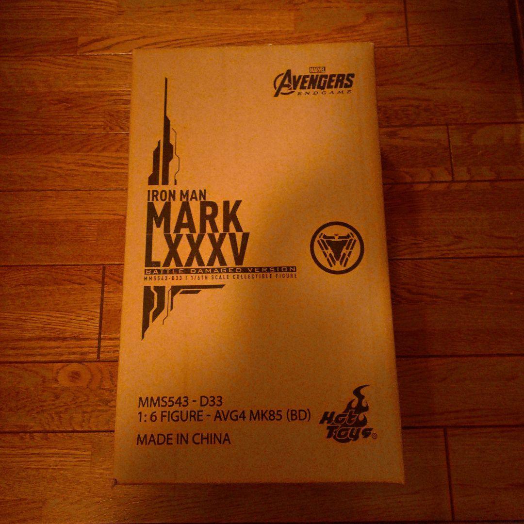 り*と様 新品未開封ホットトイズアイアンマンマーク85バトルダメージ