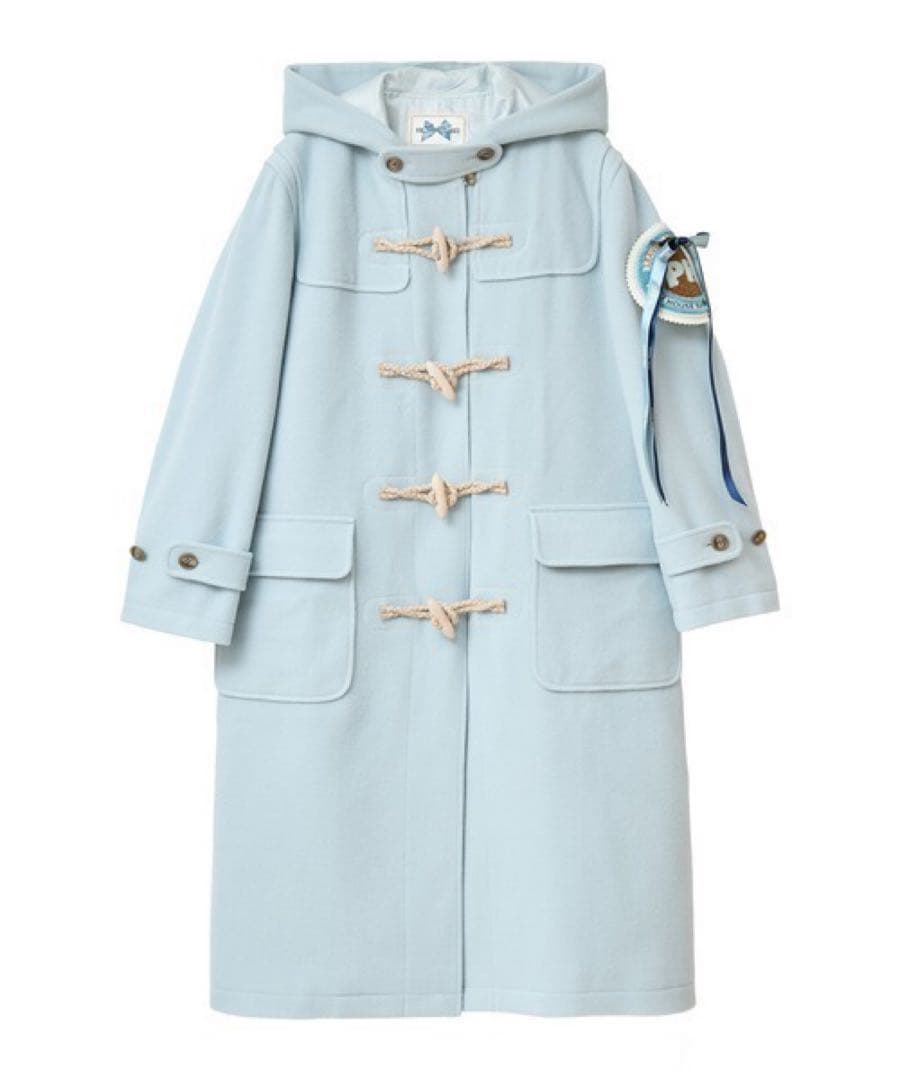 週末値下◼️ピンクハウス◼️ サガラワッペン付き ボルドー ダッフル