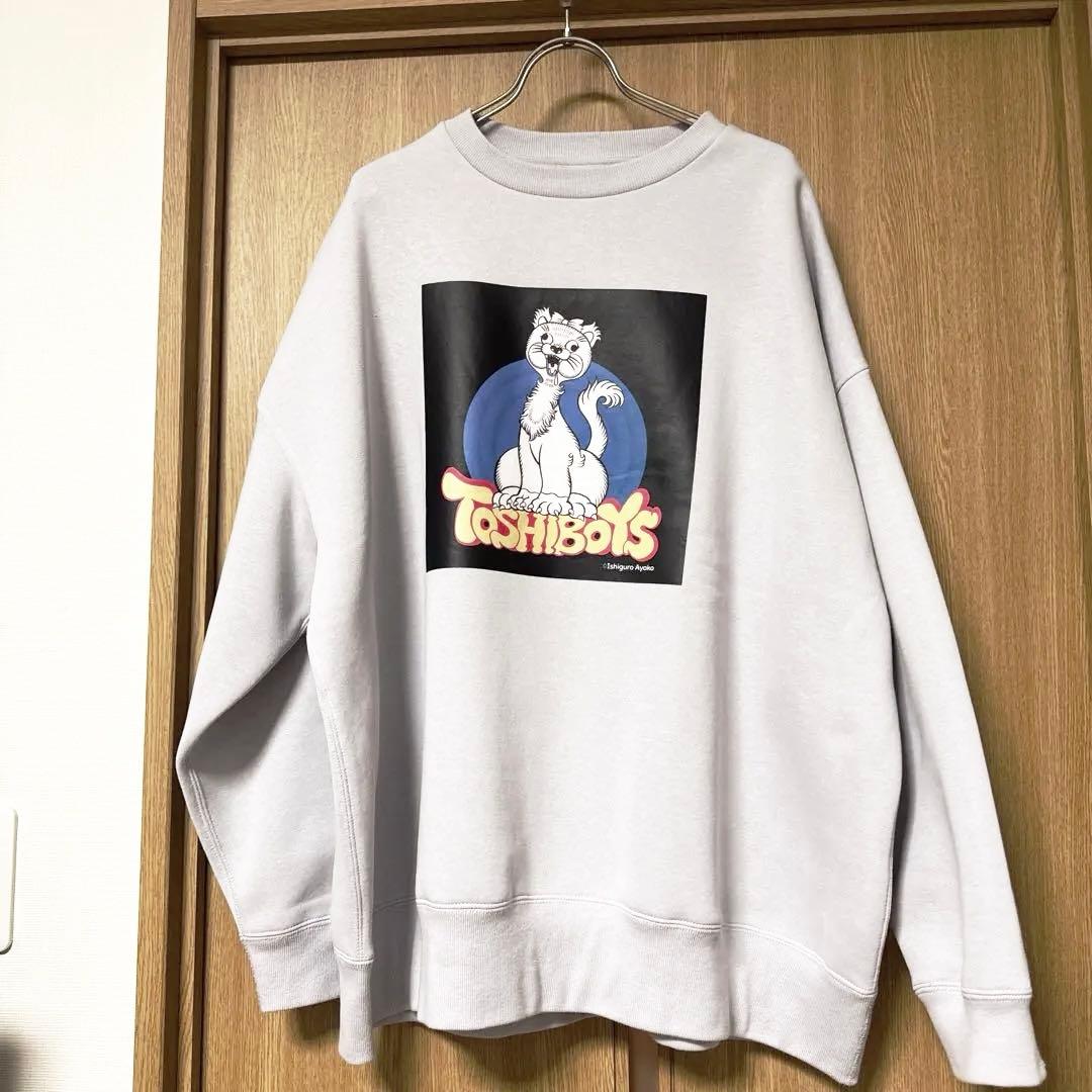 美品　都市ボーイズグッズパーカー呪物トレーナー石黒亜矢子呪いの猫ちゃん オカルトユニットYoutuber『都市ボーイズ』と絵本作家『石黒亜矢子』の