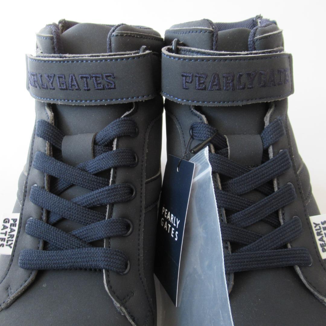 パーリーゲイツ新品濃紺 ソフトスパイク ゴルフシューズ 24.0ｃｍ No.1