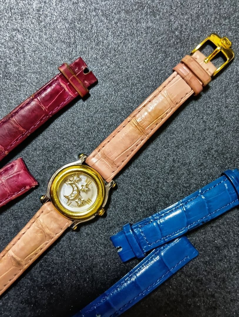 【限定品】★ Chopard 時計 シルバー×ゴールド ★替えベルト付【月と星】 278559-3011_250323_3.jpg