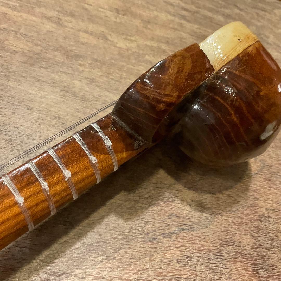 希少!! ウイグル民族楽器 ラワープ 皮 革 5弦ラワープ ラバーブ