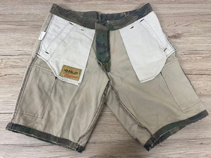 HERO キムタク着用 MARBLESハーフパンツ 迷彩 ヴィンテージカモフラ