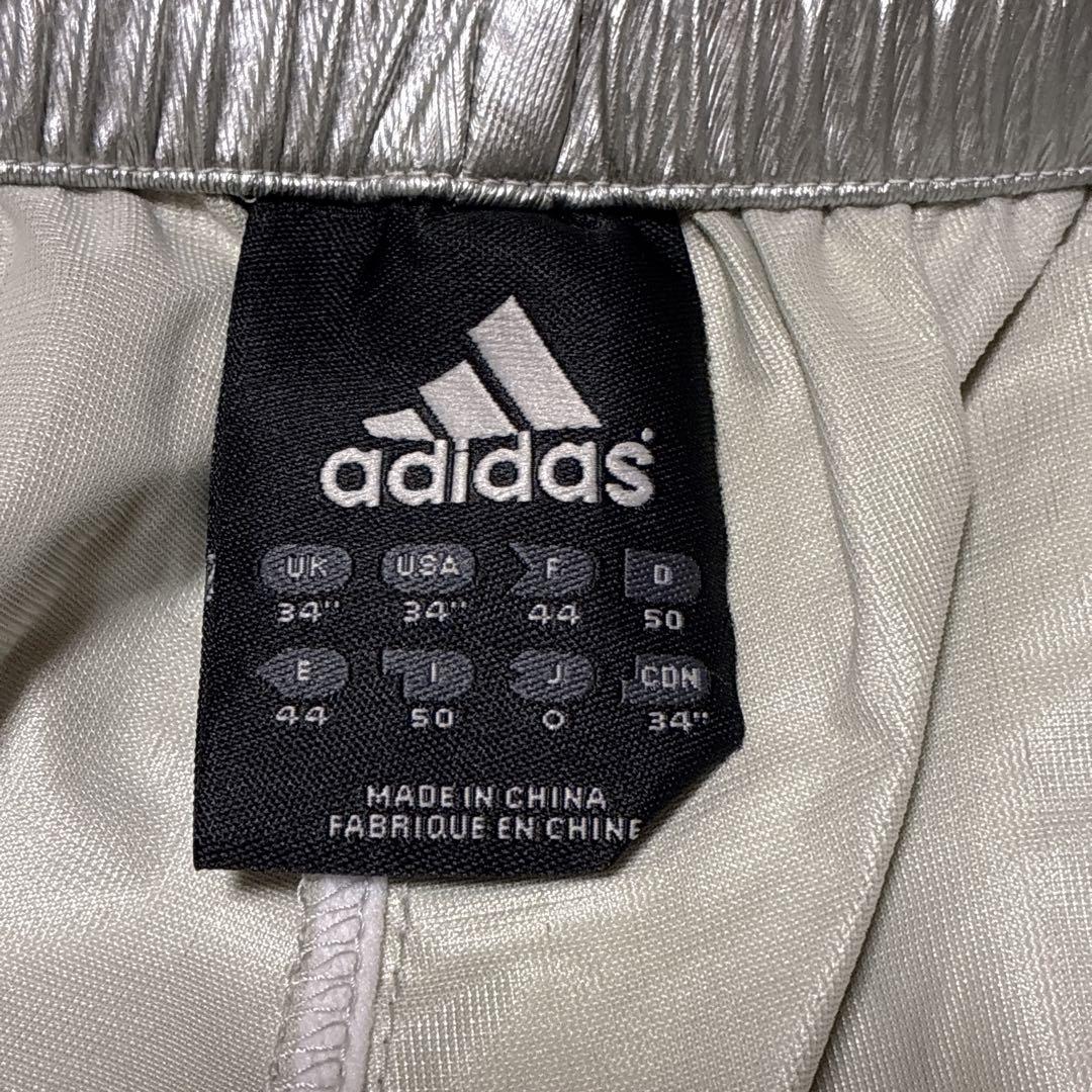 アディダス adidas セットアップ ナイロン シルバー Y3K - メルカリ