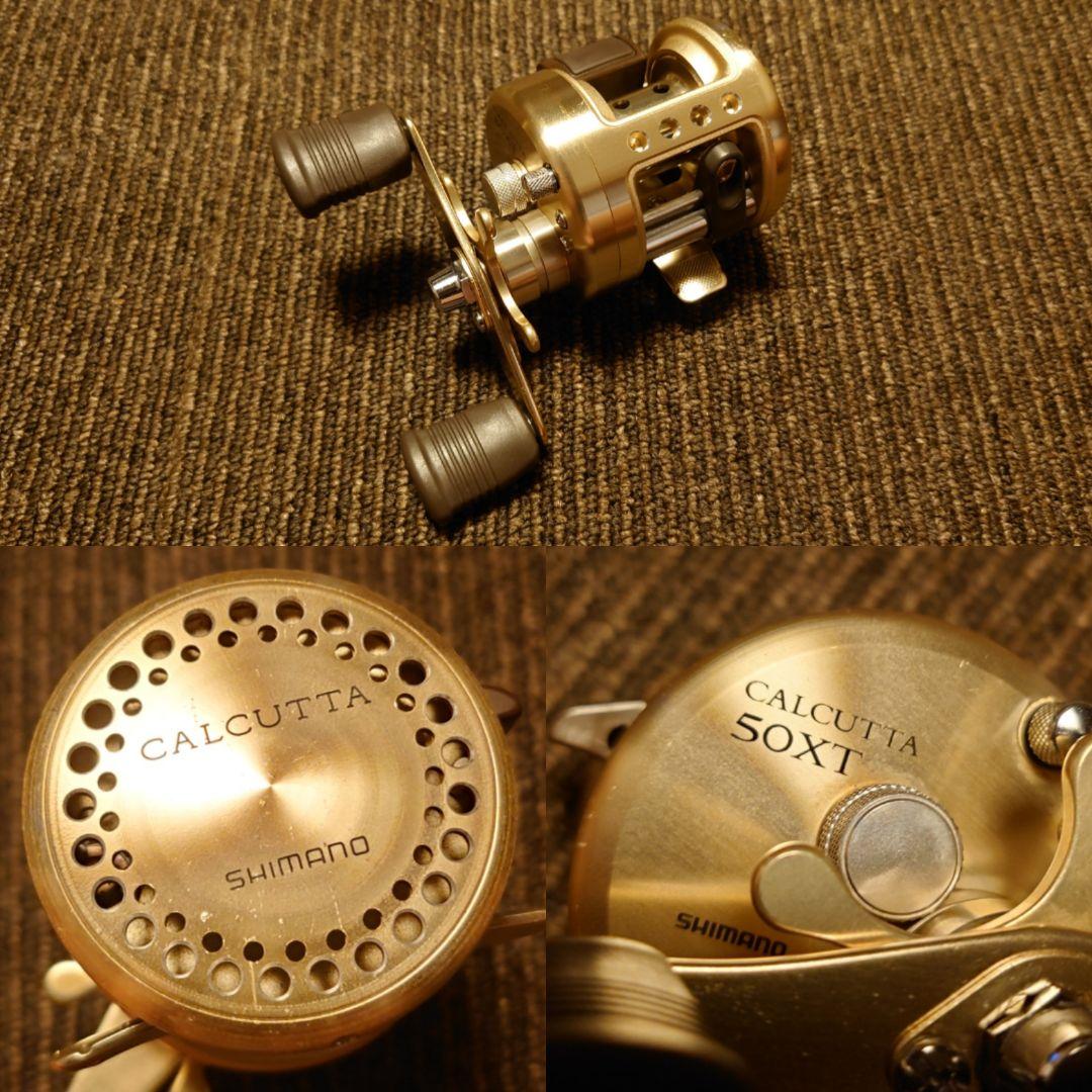 1希少廃盤美品シマノ 99 カルカッタ 50XT ライトハンドル 夢屋 IOS