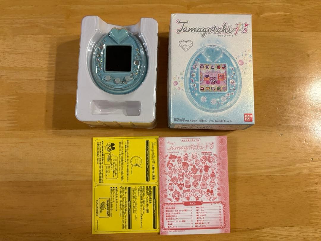 【箱・取説あり】たまごっちぴーす ブルー たまごっちP’s Tamagotchi P's | HISTORY | たまごっち公式サイト