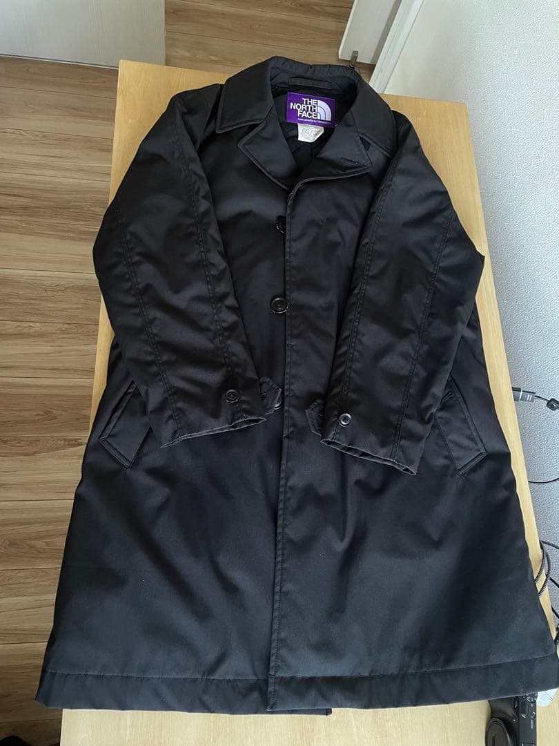 THE NORTH FACE ナナミカ ブラック ステンカラーコート - メルカリ