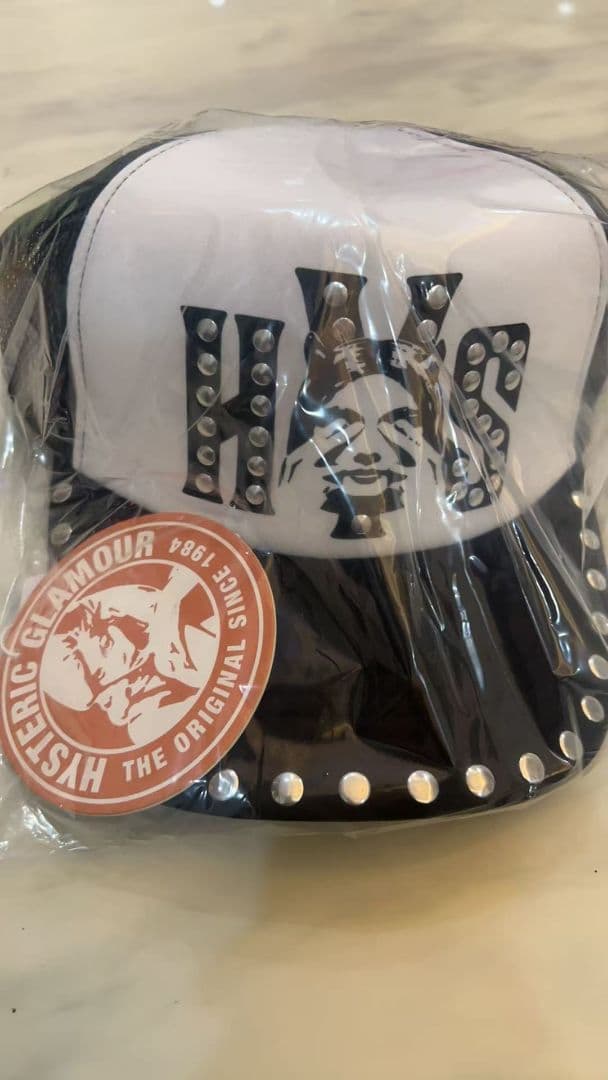 【新品未使用】ヒステリックグラマー　スタッズメッシュキャップ -24