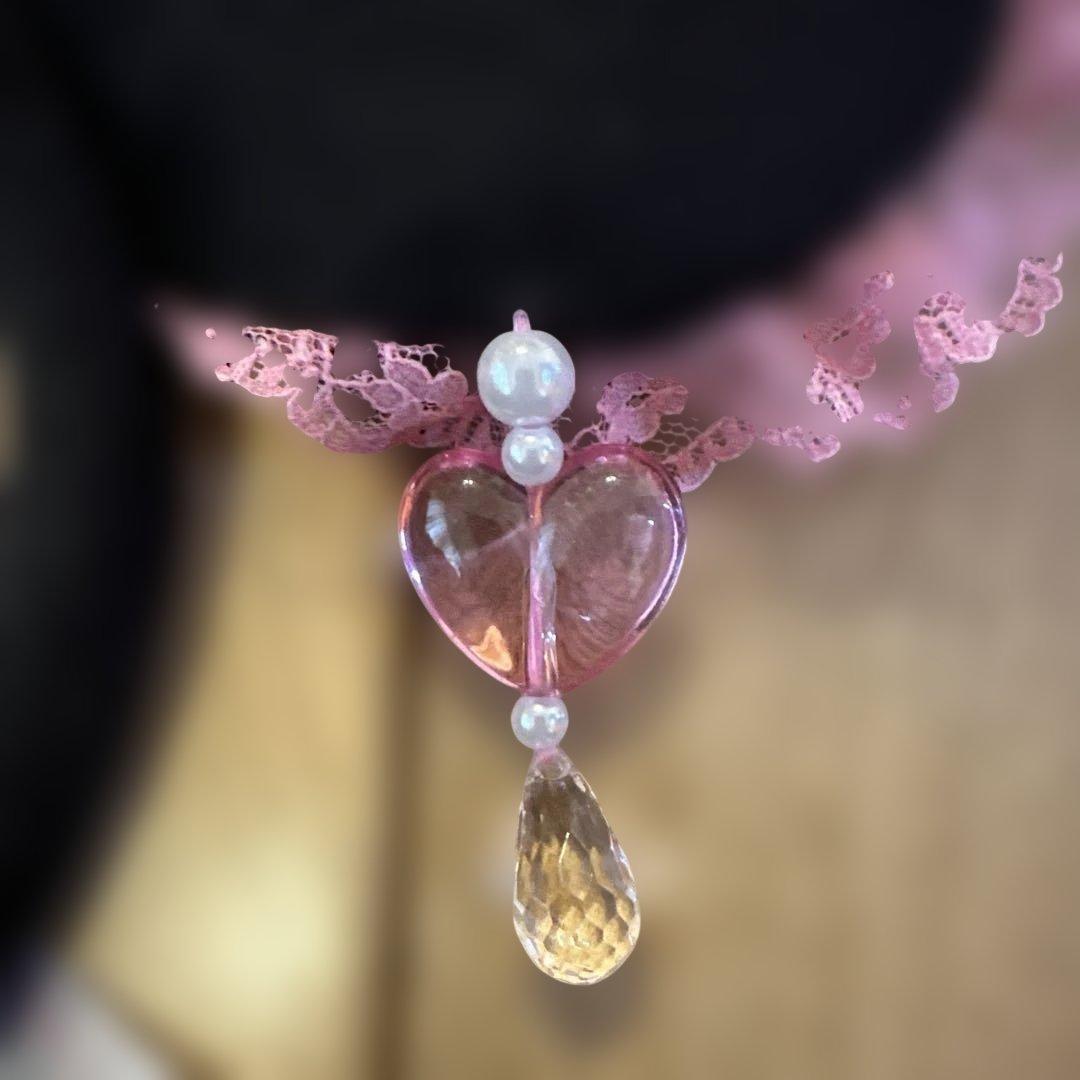 ディズニーカチューシャ【ミニーイヤリングカチューシャ・ピンク