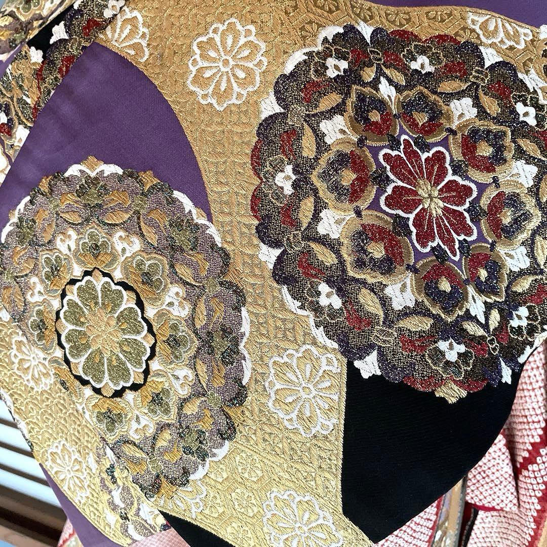 振袖フルセット のしめ絞り柄 成人式振袖 振袖 裄丈69 ますいわ屋謹製