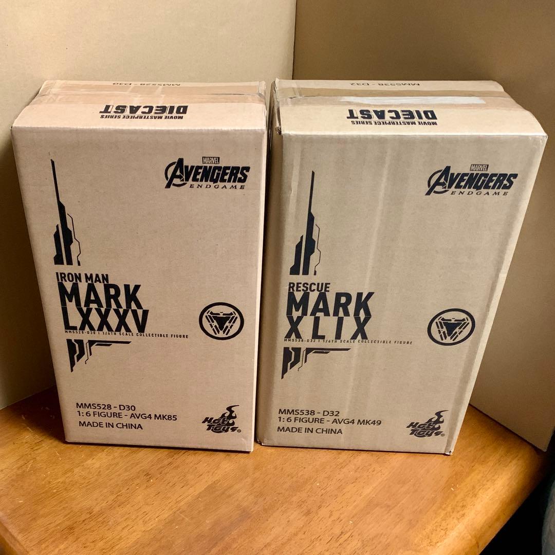 ホットトイズ DIECAST アイアンマン マーク85 ＆ レスキュー セット