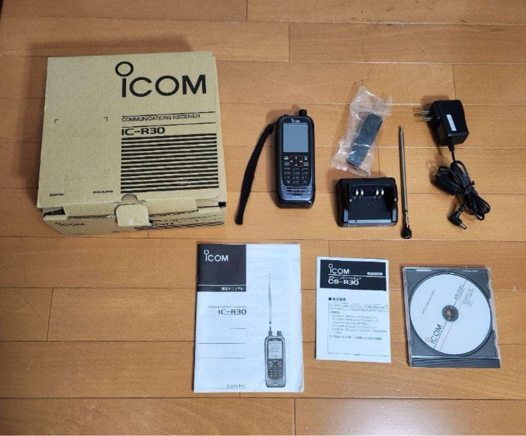 希少】受信改造済ICOM アイコム IC-R30(CS-R30セットプレミアム - メルカリ