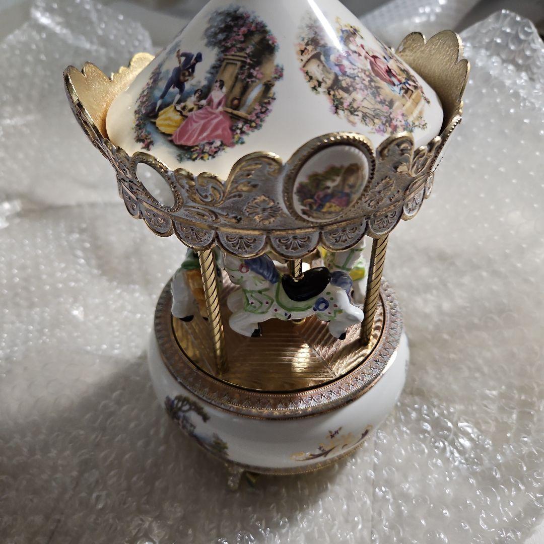 三協商事 オルゴール メリーゴーランド ヴィンテージ - メルカリ