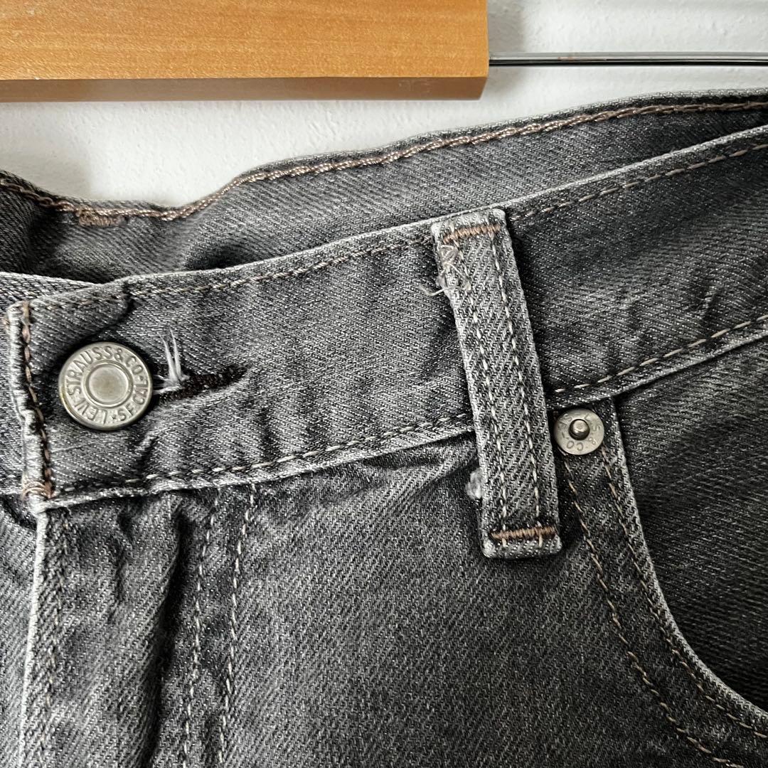 LEVI'S 569 先染め ブラック グレー W34 L32 エジプト製 - メルカリ