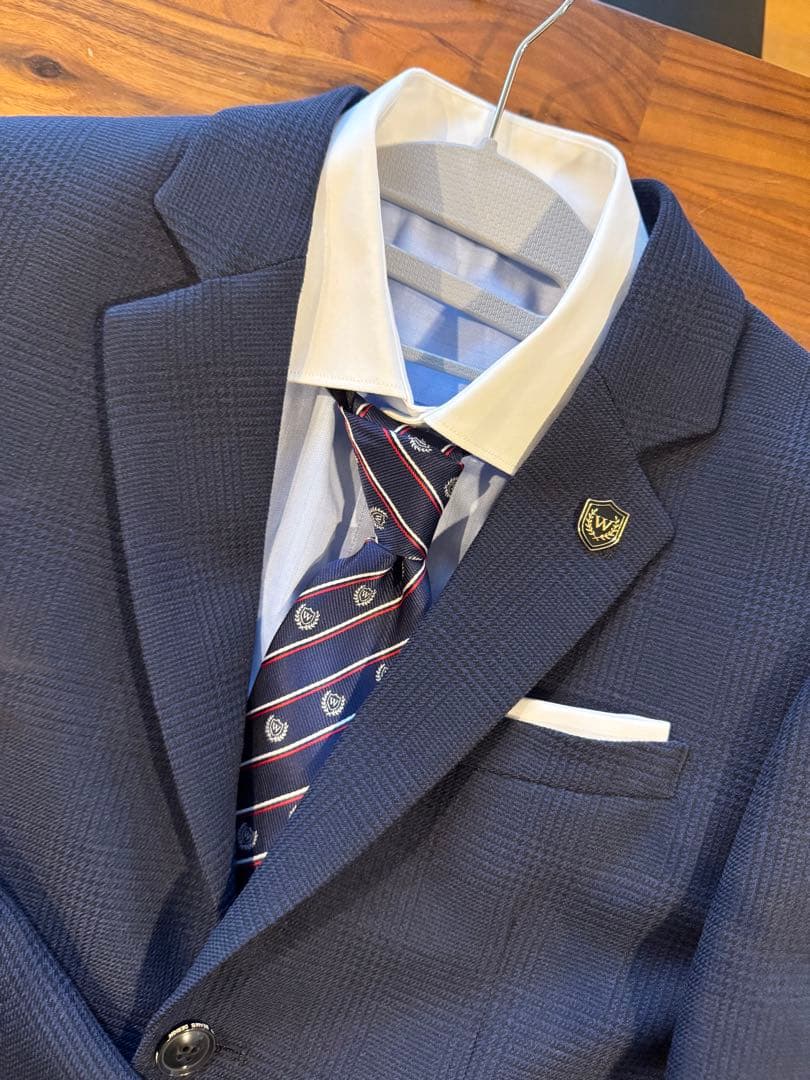 卒業式 スーツ waltz by BEAMS DESIGN ネイビー 160