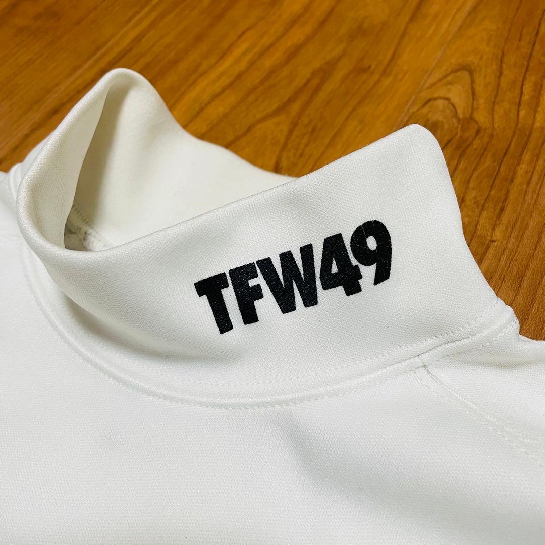 TFW49 モックネック 長袖 ホワイト M junhashimoto ゴルフ - メルカリ