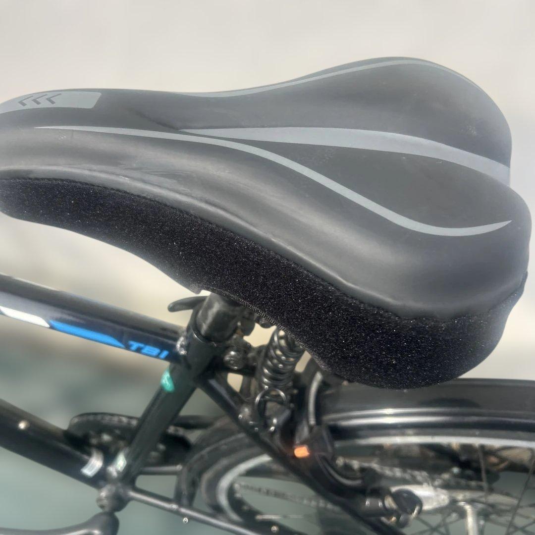 ブリヂストン クロスバイク 内装7段 ダイナモ 黒 27型 - メルカリ