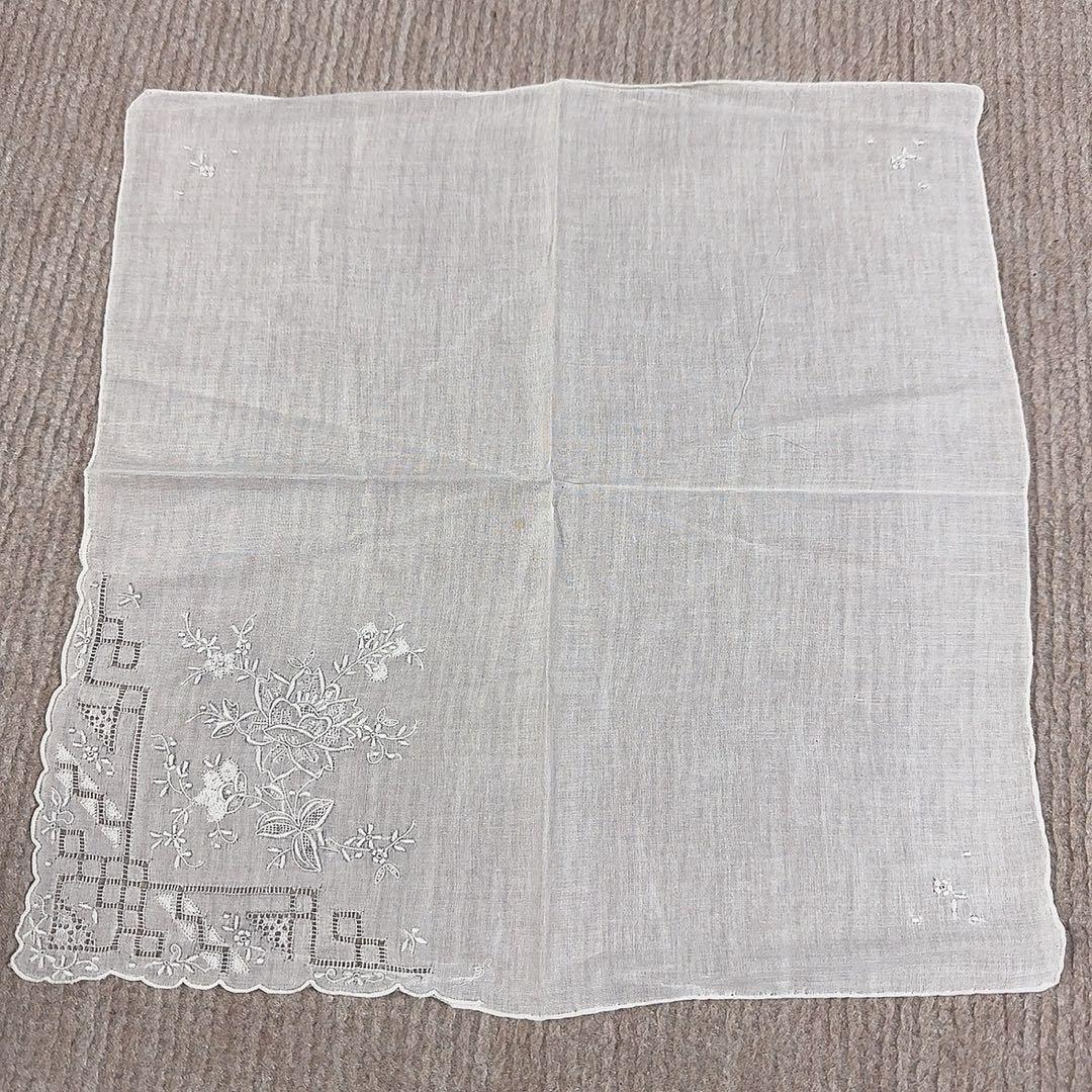スワトウ刺繍 レースハンカチ 汕頭 - メルカリ