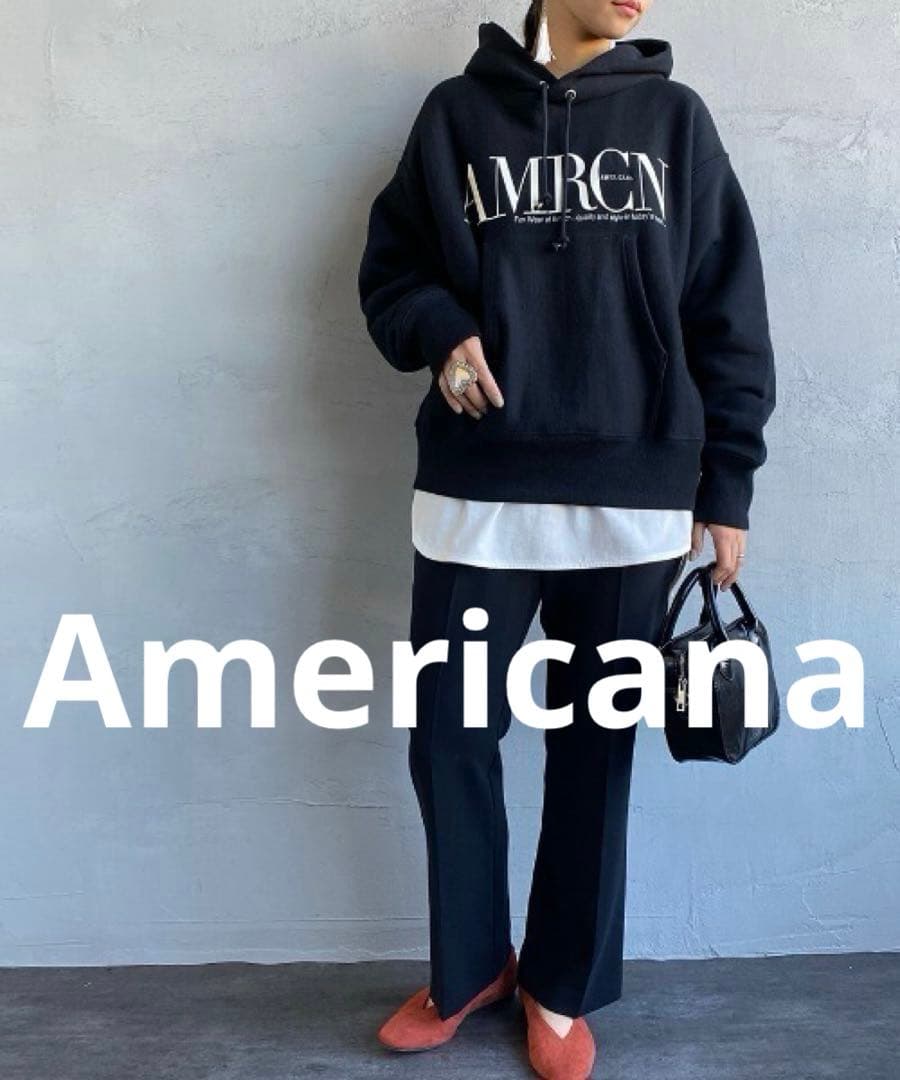 アメリカーナ×ジーンズファクトリー◇ 別注 AMRCN スウェットパーカー