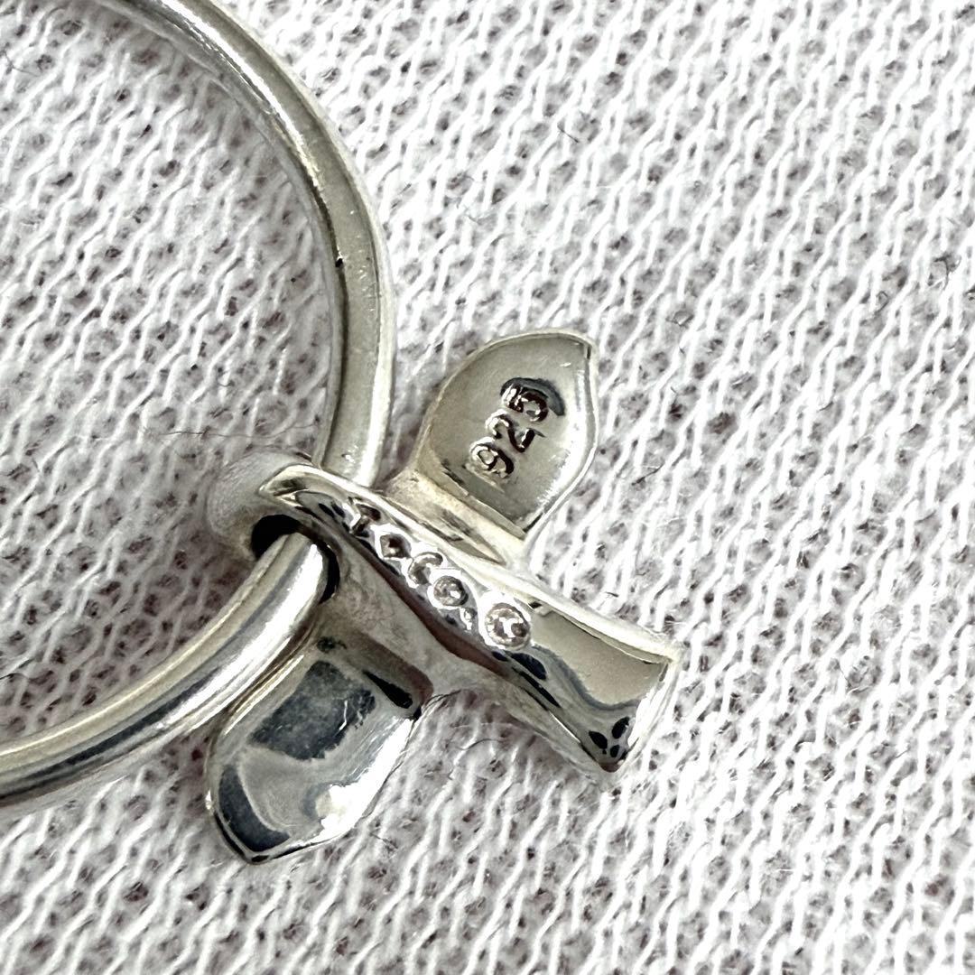 ティファニー 指輪 バード クロス シルバー925 サイズ6号 リング 保存