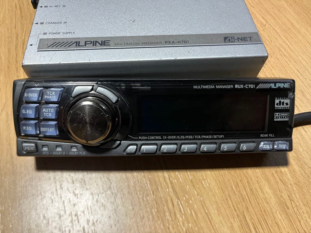 カーオーディオ ALPINE RUX-C701 Alpine(アルパイン) Rux-c701 (Controller) : ワールドセレクト