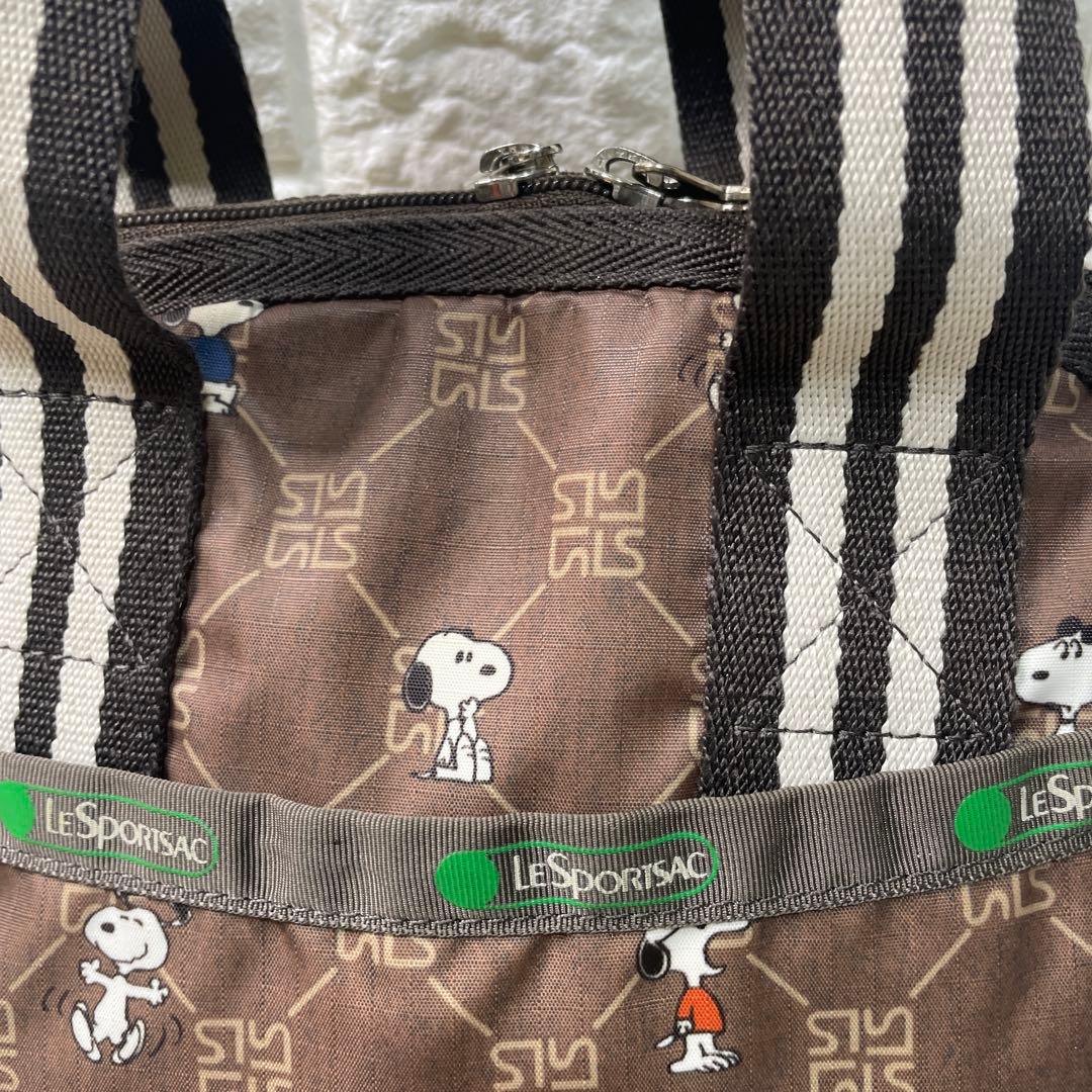 レスポートサック ピーナッツ70周年 スヌーピー レモノグラム 2way