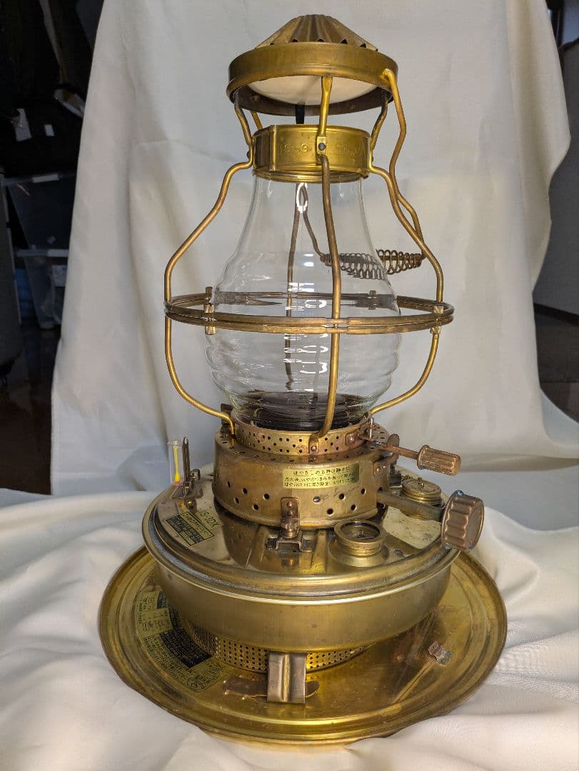 G*Y様 ニッセン IS-3DX フリージア　ゴールドフレーム　日本船燈 ニッセン 日本船燈 フリージア ゴールドフレーム レトロ ストーブ IS
