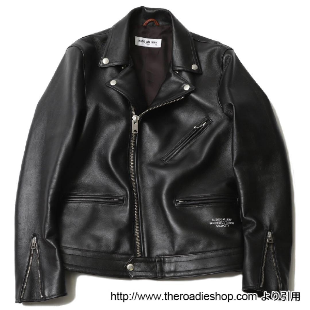 激レア ルードギャラリー レザー ジャケット ダブル ライダース シープ