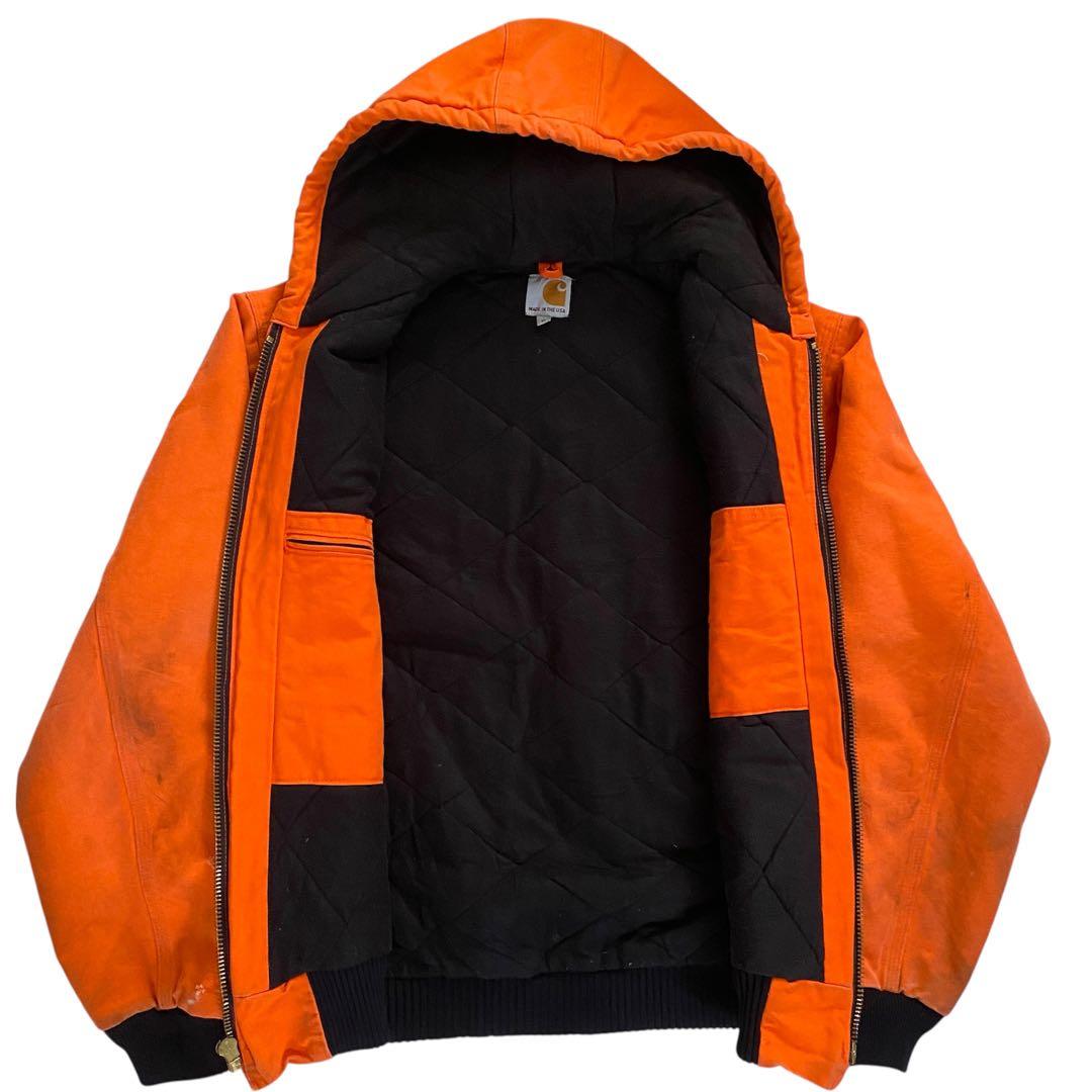 thank 様専用 Carhartt アクティブジャケット Mオレンジ USA製 - メルカリ