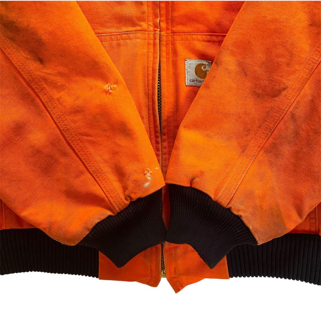 thank 様専用 Carhartt アクティブジャケット Mオレンジ USA製 - メルカリ
