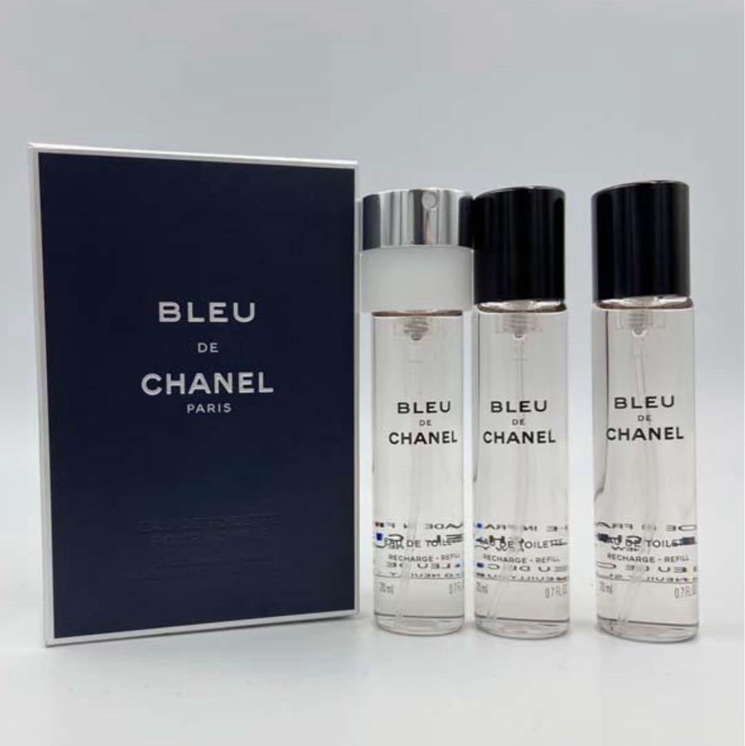 //新品未使用//ブルー ドゥ シャネル トラベル スプレイ 20mL×3 Amazon.co.jp: シャネル CHANEL ブルー ドゥ シャネル トラベル