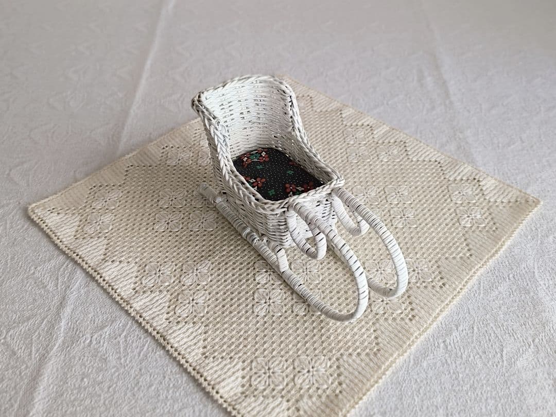 antique doll panier ❀ * 小さなバスケット カゴ antique doll panier