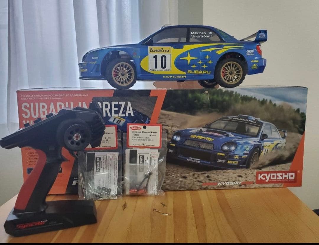 京商　fazer mk2 ラリー　スバル　インプレッサ　オプション付き Amazon.co.jp: 京商 1/10 EP 4WD フェーザーMk2 FZ02 スバル