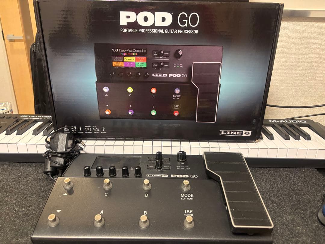 LINE 6 POD GO ギター　マルチエフェクター マルチエフェクター】-Line 6-プロクオリティのサウンドとシンプルな