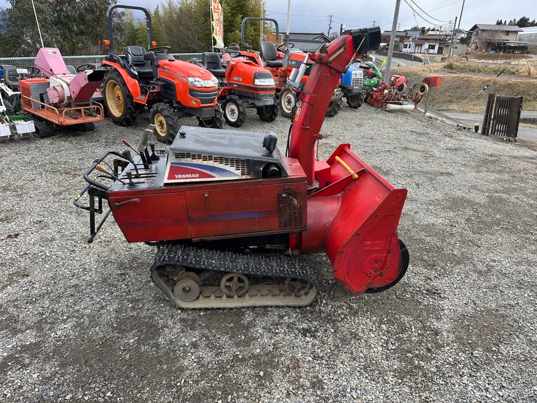 岐阜県発 ヤンマー 除雪機 YSRA1020セル 軽油 除雪 ディーゼルエンジン