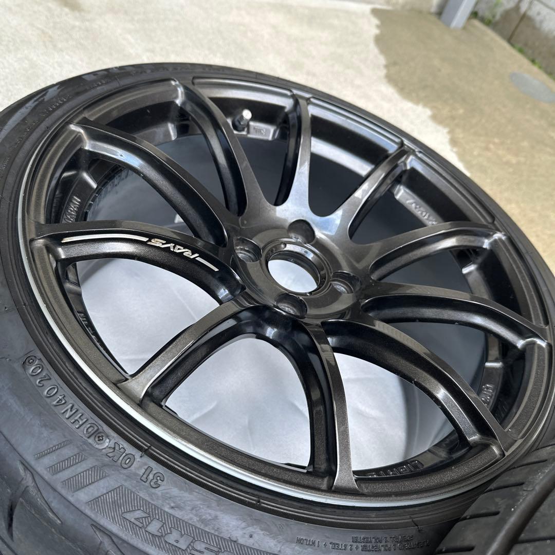 RAYS グラムライツ57TRNSCEND 17✖️8.5J PCD100 4穴 - メルカリ