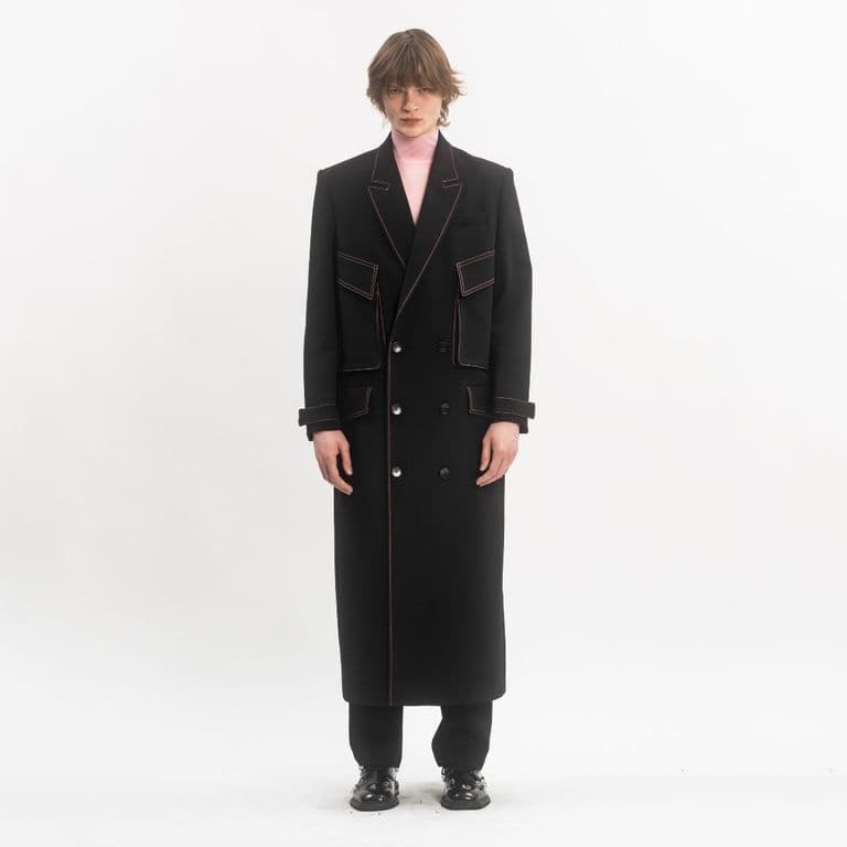 Feng Chen wang フェンチェンワン ロングコート チェスターコート