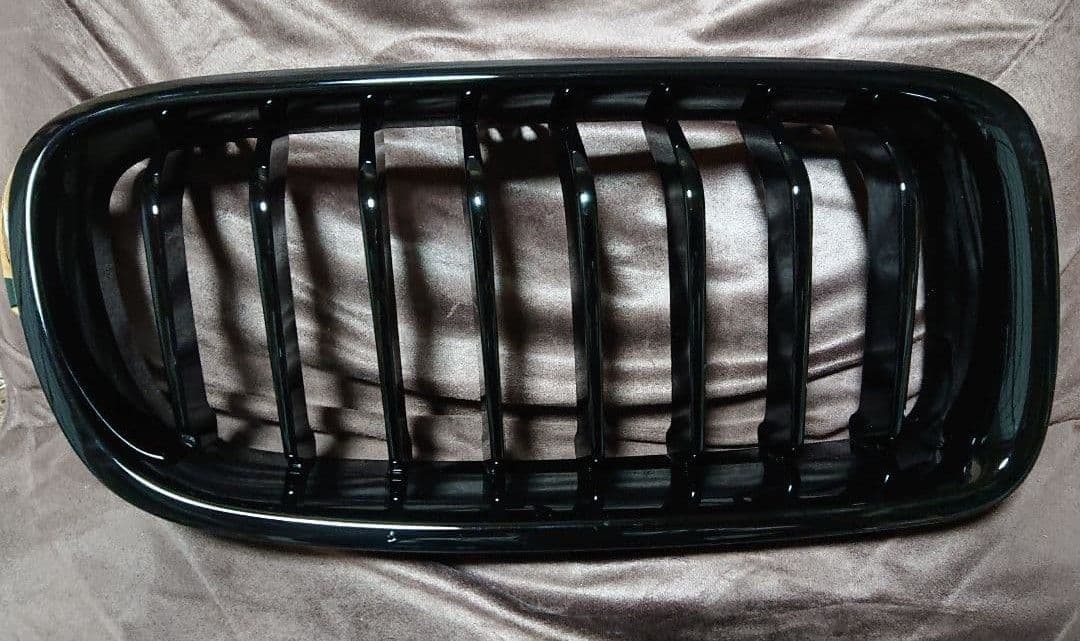 本日最終値下げ‼️BMW純正edition shadowブラックキドニーグリル