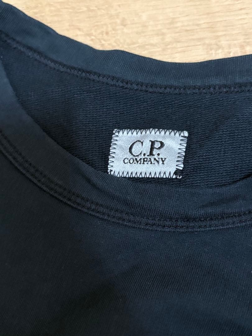 C.P.COMPANY カットソー レンズ付き　ブラック　Mサイズ