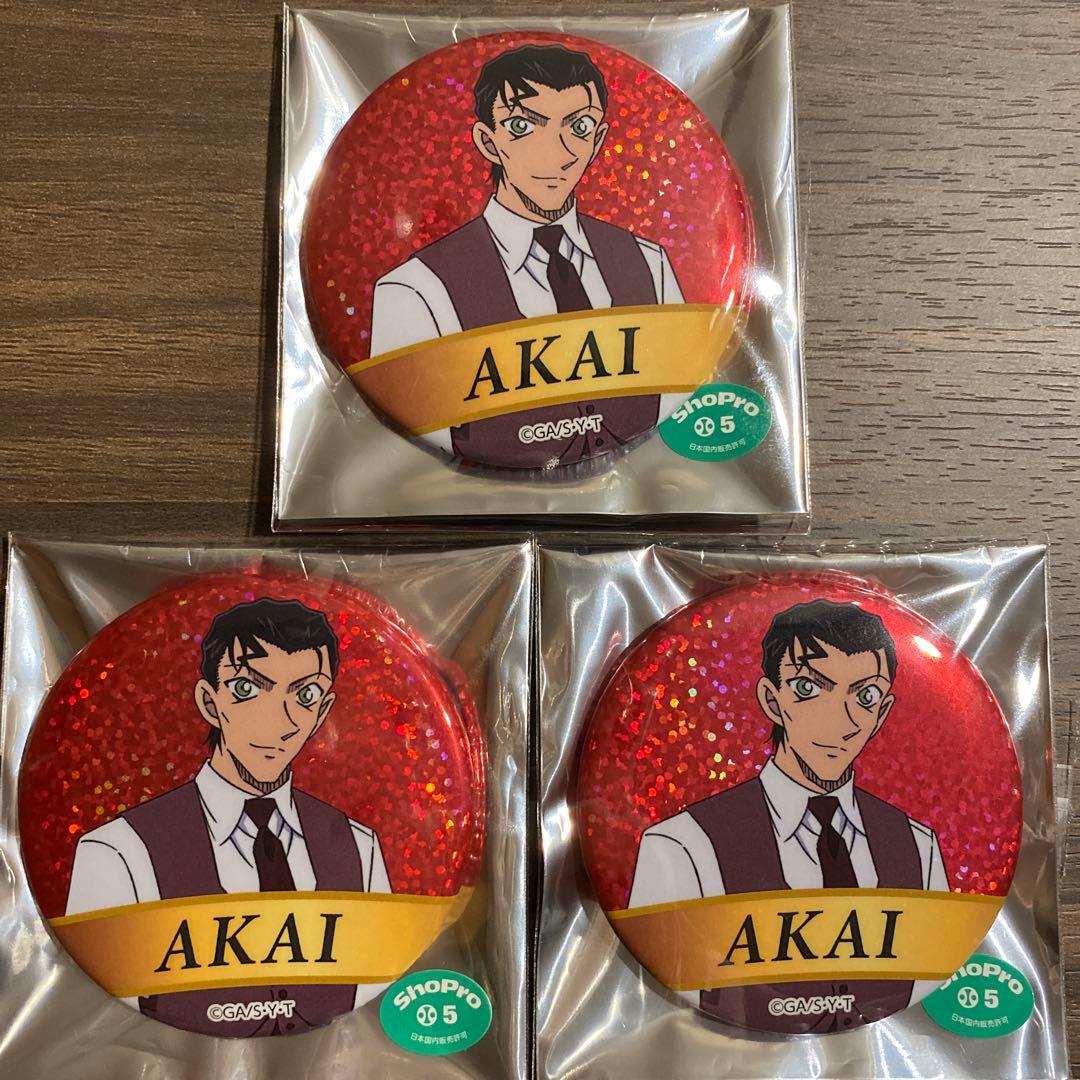 名探偵コナン コナン展 アニコナ展 赤井秀一 缶バッジ - メルカリ