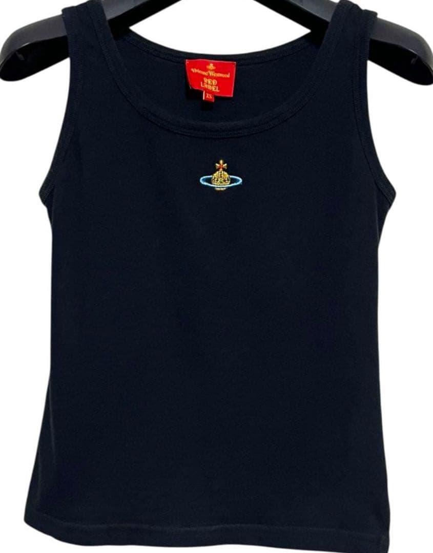 Vivienne Westwood RED LABEL オーブ刺繍　タンクトップ 中古・古着通販】Vivienne Westwood RED LABEL (ヴィヴィアンウエスト