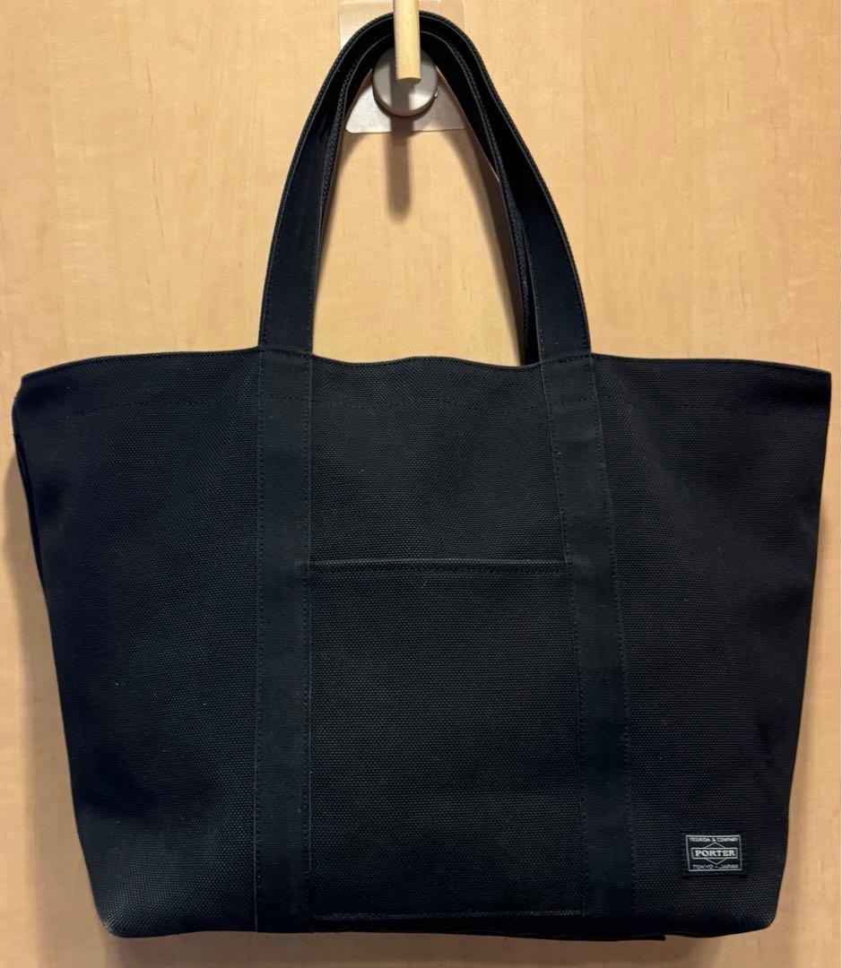 PORTER　N.HOOLYWOOD　コラボ　トートバッグ　キャンバス　ブラック エヌハリウッド×ポーター＞のミニトートバッグでお出かけしよう | 眠家