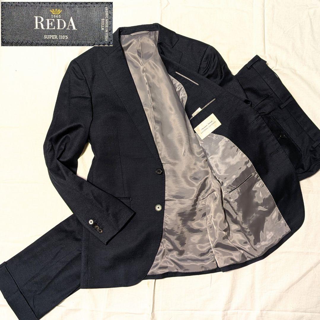 未使用級✨ 上質素材 REDA ビジネススーツ セットアップ L ネイビー スーツ｜REDA（レダ）｜SUIT SELECT | スーツセレクト公式通販